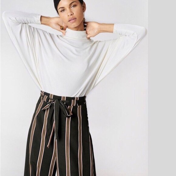 Free People We The Free Alameda Pullover Top Ivory XSmall $68 OB667810 Preloved - Picture 1 of 3